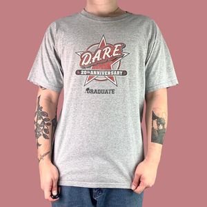 Vintage dare 20th anniversary graduate t-shirt